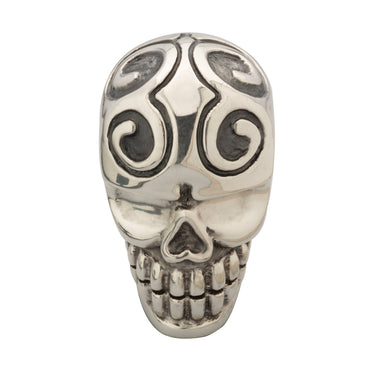Pisa Papel plata Calavera grande